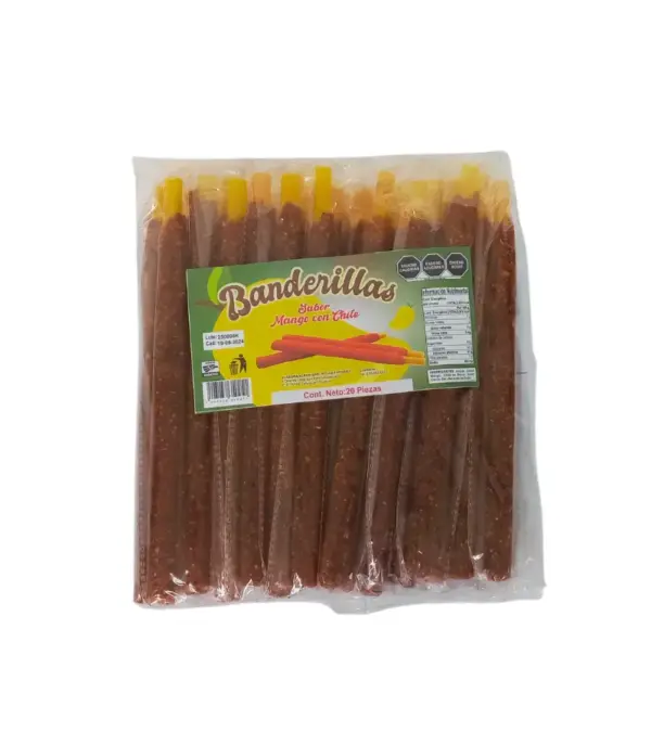 BANDERILLA MANGO C/CHILE 20PZ