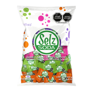 SELZ SODA SABORES BOLSA 100 PZ