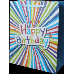 BOLSA CARTON 26X32X12 GLITTER WK-D-131 300/1 PZ JO