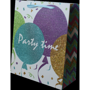BOLSA CARTON 26X32X12 GLITTER WK-C-884 300/1 PZ