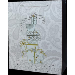 BOLSA CARTON 26X32X12 GLITTER WK-A-376 300/1 PZ