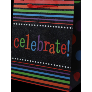 BOLSA CARTON 26X32X12 GLITTER WK-D-167 300/1 PZ