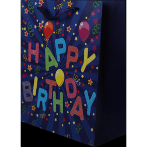 BOLSA CARTON 26X32X12 GLITTER WK-D-130 300/1 PZ