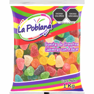 GOMA CHICA 1 KG POBLANA