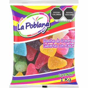 GOMA EXTRA GRANDE 1 KG POBLANA