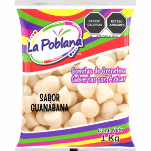 GOMA GUANABANA 1 KG POBLANA