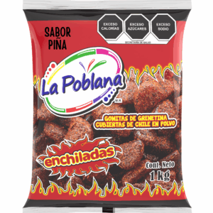GOMA PIÑA ENCHILADA 1 KG POBLANA