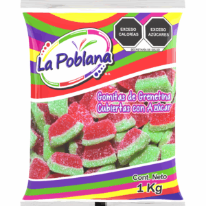GOMA SANDIA BICOLOR 1 KG POBLANA
