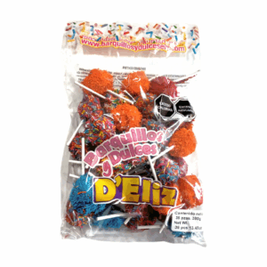 PALETA MECHUDA COLORES 35PZ D ELIZ